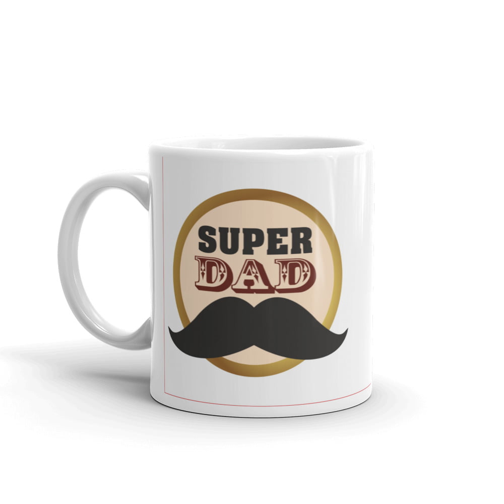 Super Dad Mug Left