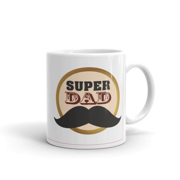 Super Dad Mug Right