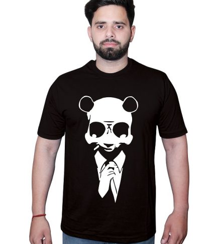 Alone-Teddy-T-Shirt-Black-Front.jpg